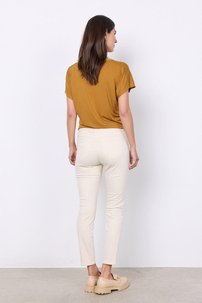 Soya Concept Erna Patrizia Cropped Jeans - Cream
