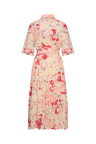 Soya Concept Faldine Midi Shirt Dress - Bittersweet Combi