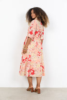 Soya Concept Faldine Midi Shirt Dress - Bittersweet Combi
