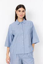 Soya Concept Felice Relaxed Shirt - Windsurfer Combi