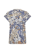 Soya Concept Felicity Printed T-Shirt - Navy Combi