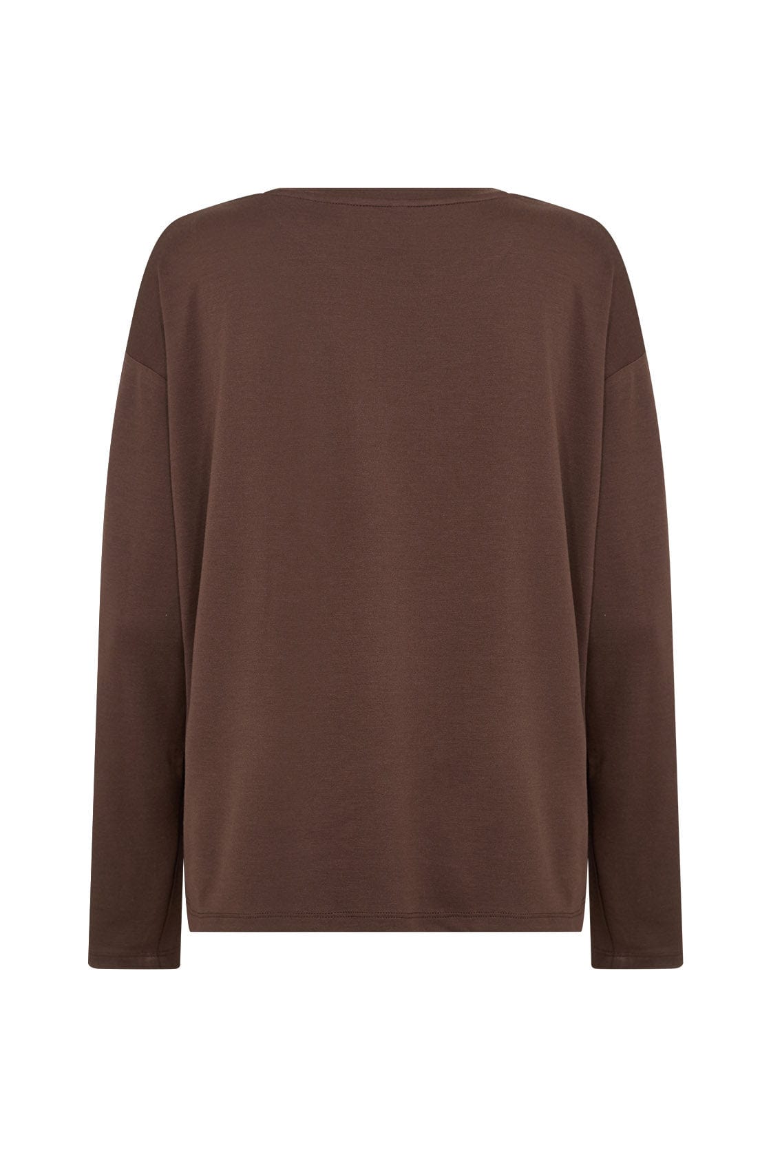 Soya Concept Felucca Modal Jersey Top - Hot Fudge