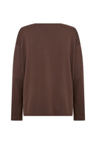 Soya Concept Felucca Modal Jersey Top - Hot Fudge