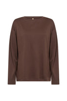 Soya Concept Felucca Modal Jersey Top - Hot Fudge