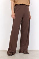 Soya Concept Felucca Modal Jersey Trousers - Hot Fudge