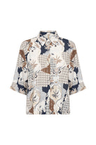 Soya Concept Fenna Shirt - Toffee Combi