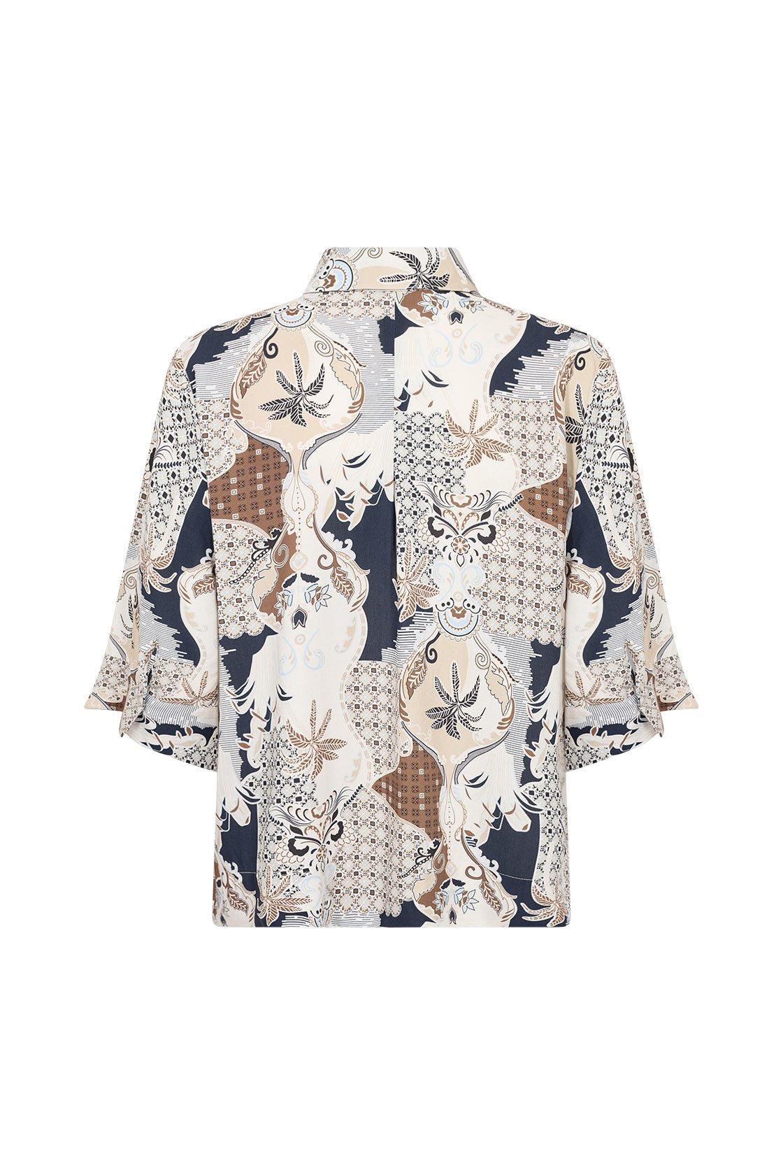 Soya Concept Fenna Shirt - Toffee Combi