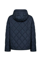 Soya Concept Fenya Quilted Coat - Navy