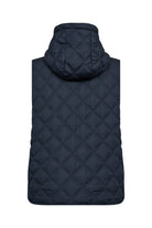 Soya Concept Fenya Quilted Hooded Gilet - Navy