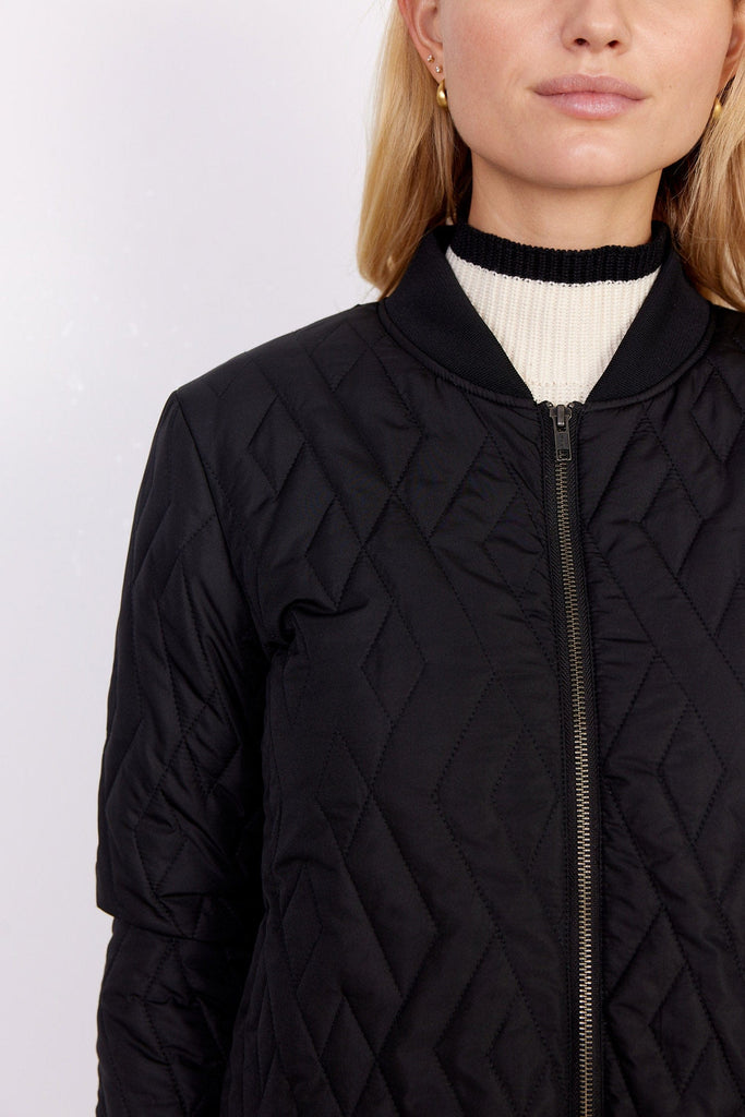 Soya Concept Fenya Quilted Jacket - Black