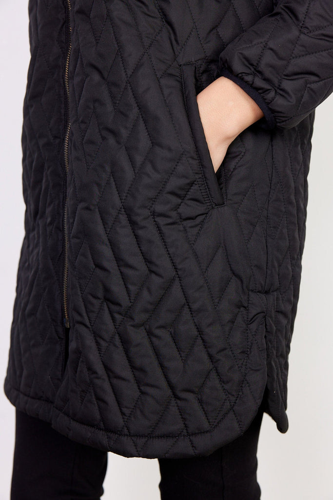 Soya Concept Fenya Quilted Jacket - Black