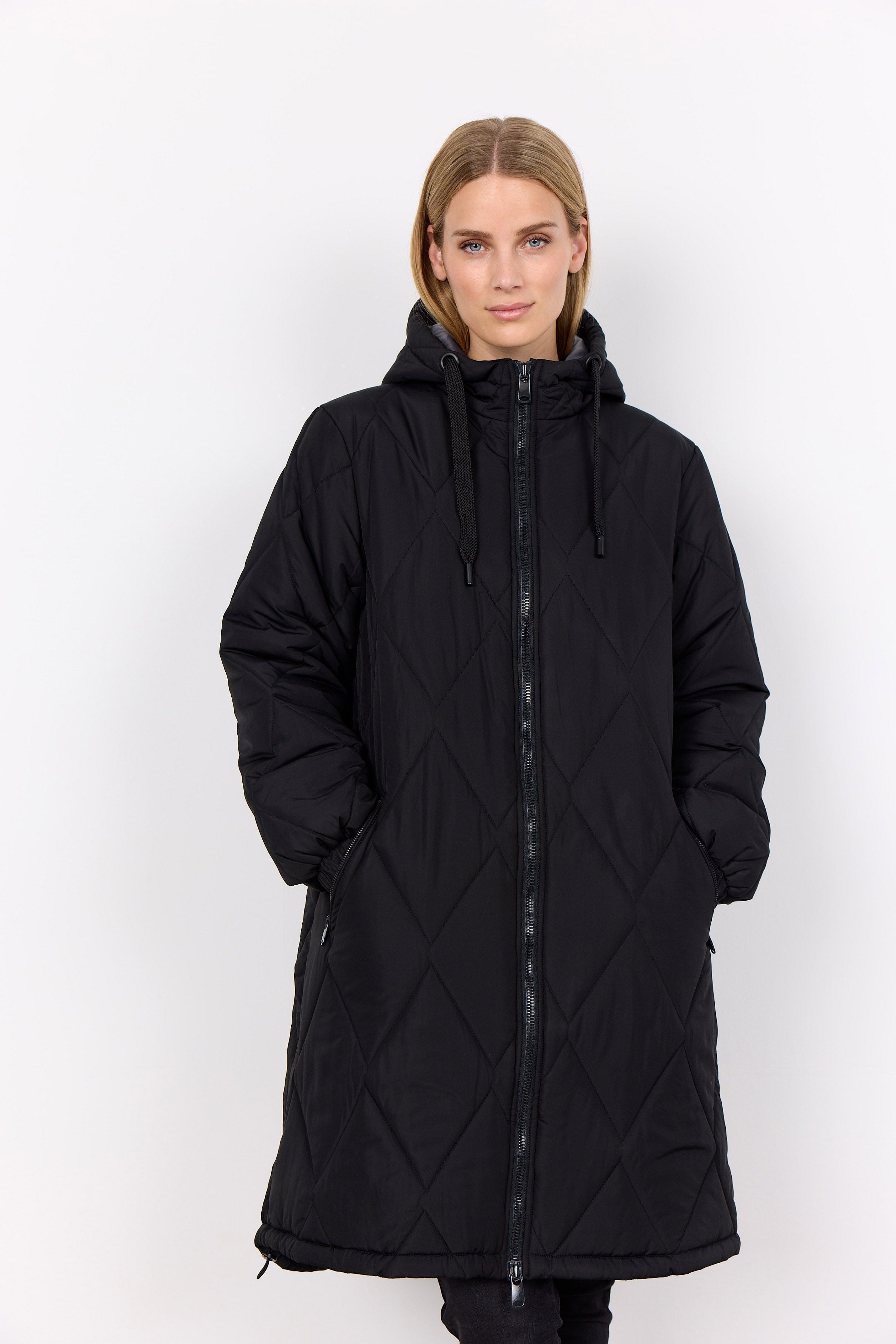 Soya Concept Fenya Quilted Jacket - Black