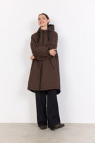Soya Concept Fenya Quilted Jacket - Hot Fudge