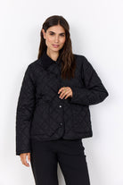 Soya Concept Fenya Short Quilted Jacket - Black