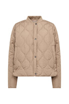 Soya Concept Fenya Short Quilted Jacket - Camel