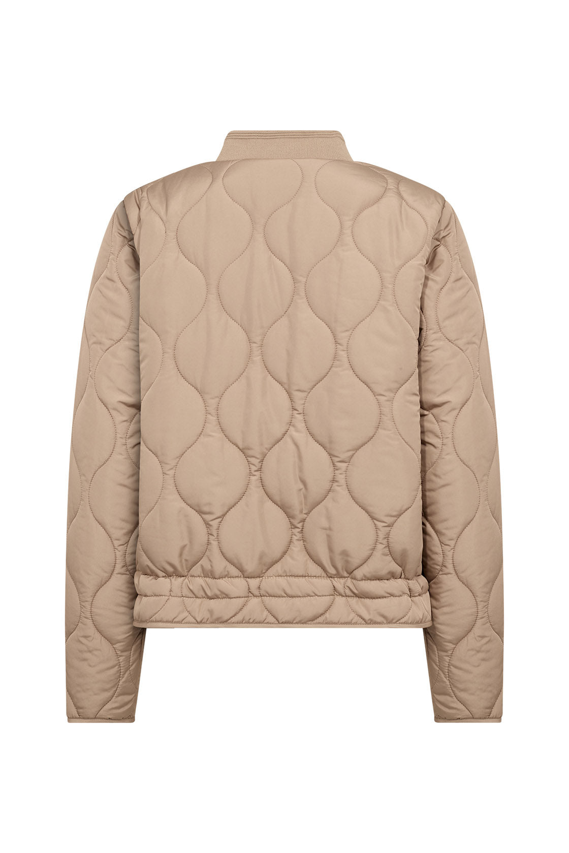 Soya Concept Fenya Short Quilted Jacket - Camel