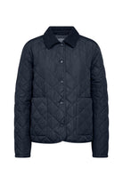 Soya Concept Fenya Short Quilted Jacket - Navy