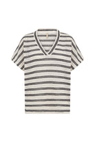Soya Concept Frey Knitted T-Shirt - Black Combi