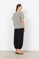 Soya Concept Frey Knitted T-Shirt - Black Combi