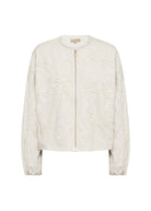 Soya Concept Gerda Embroidered Jacket - Cream