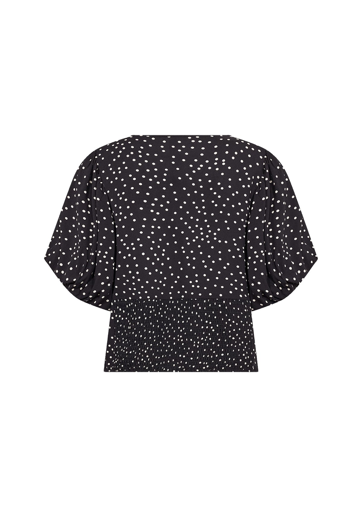 Soya Concept Gilda Spotty Blouse - Black Combi