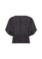 Soya Concept Gilda Spotty Blouse - Black Combi