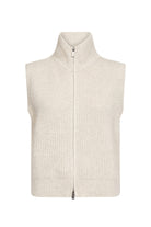 Soya Concept Gith Sleeveless Jumper - Cream Melange