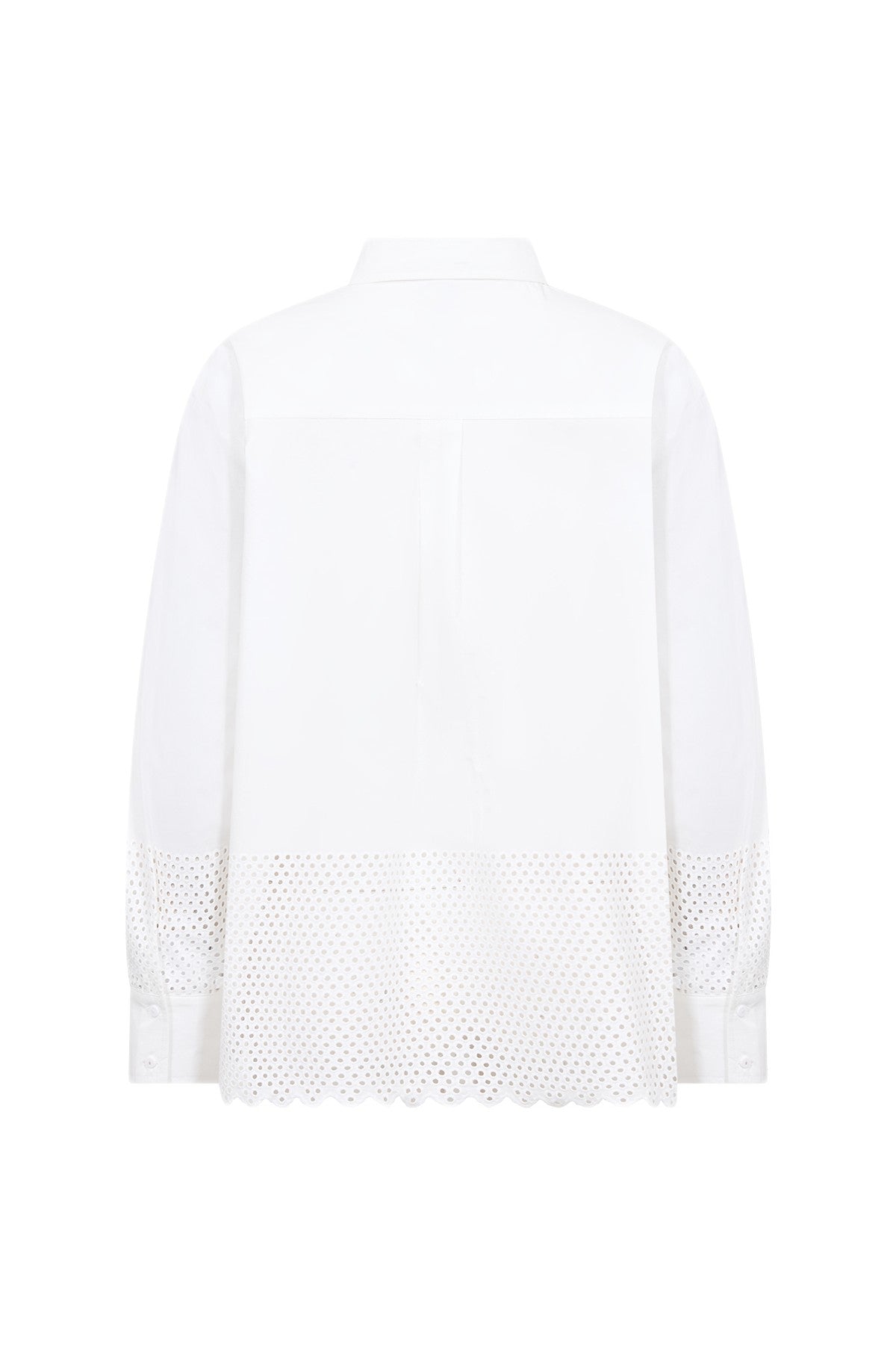 Soya Concept Hakima Cut-Out Detail Shirt - White