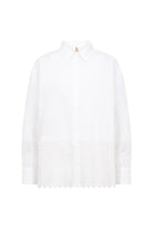 Soya Concept Hakima Cut-Out Detail Shirt - White