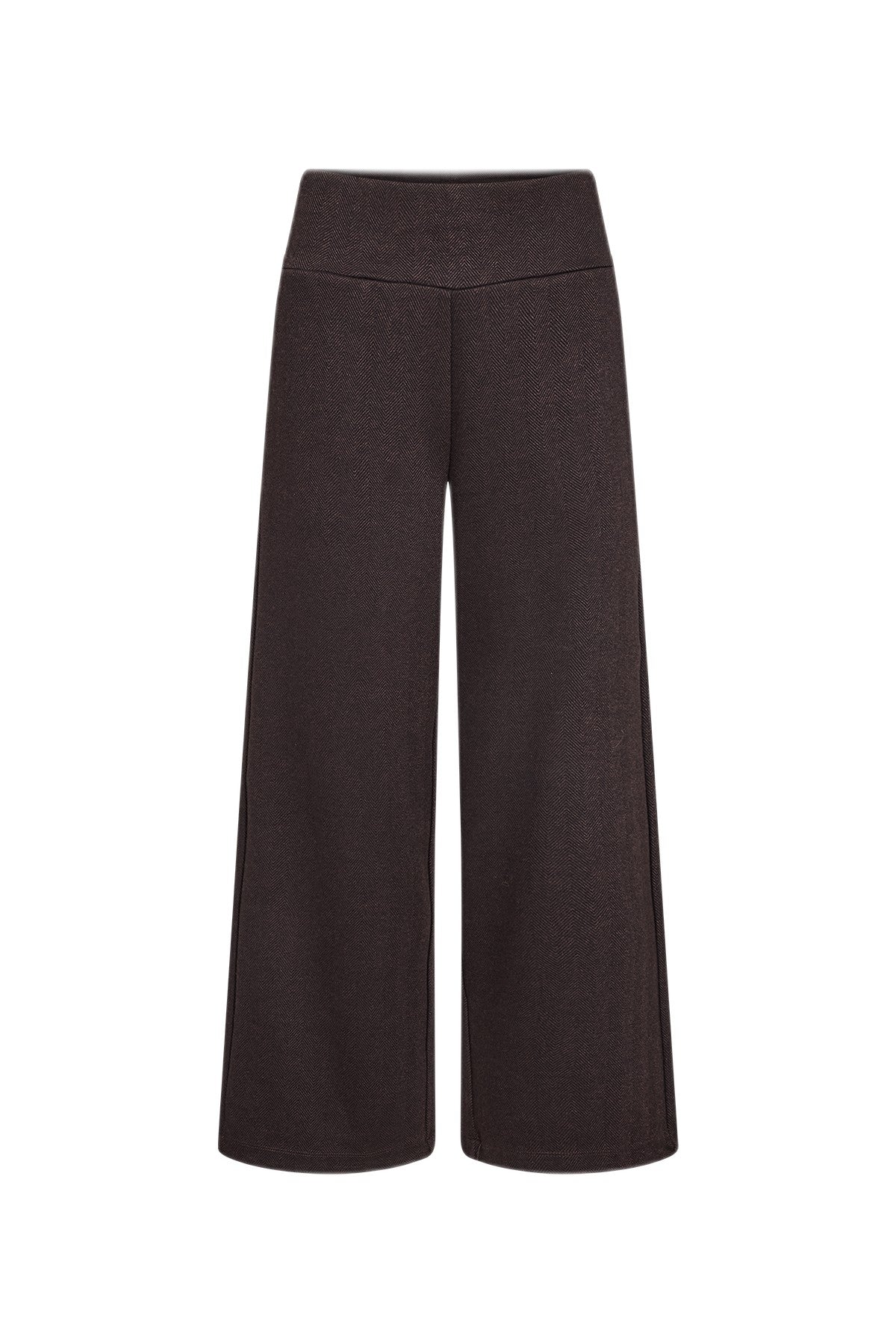 Soya Concept Hebe Trousers - Chocolate Plum Combi