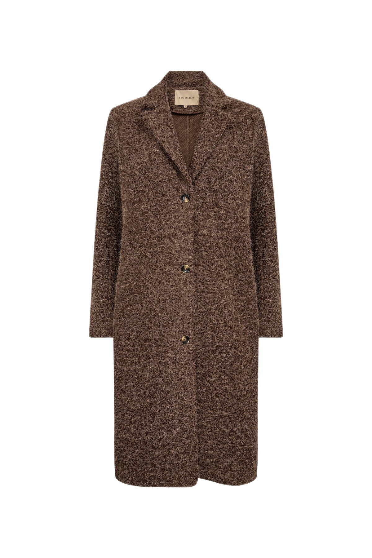 Soya Concept Hira Coat - Chocolate Plum Melange