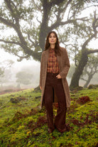 Soya Concept Hira Coat - Chocolate Plum Melange