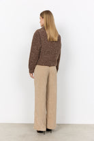 Soya Concept Hira Jacket - Chocolate Plum Melange