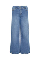Soya Concept Kimberley 24-B Wide Leg Jeans - Coastal Fjord Med. Blue D