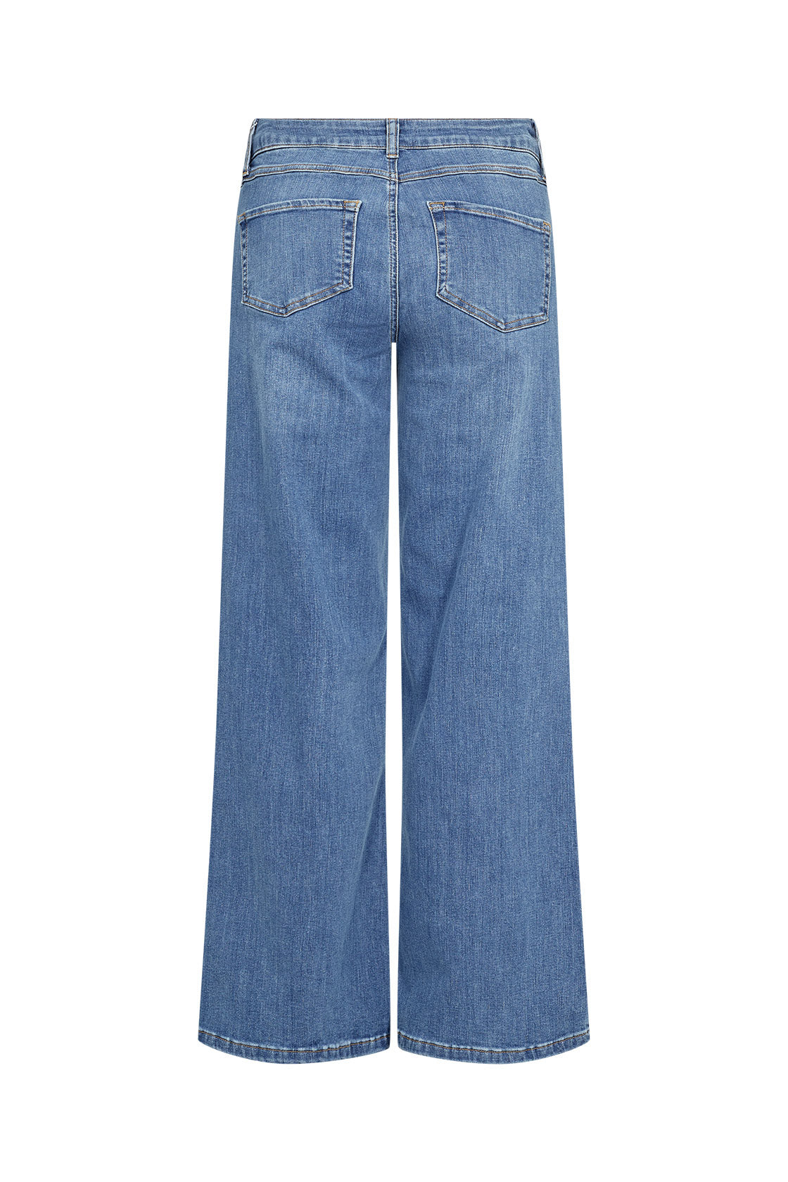 Soya Concept Kimberley 24-B Wide Leg Jeans - Coastal Fjord Med. Blue D