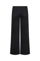 Soya Concept Kimberley 24-B Wide Leg Jeans - Dark Grey Denim