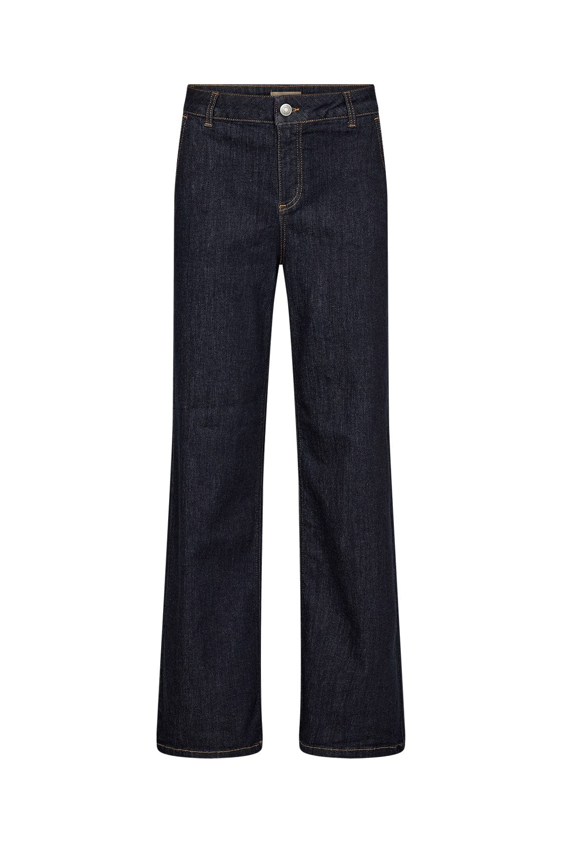 Soya Concept Kimberly 35-B Straight Leg Jeans - Raw Blue Denim