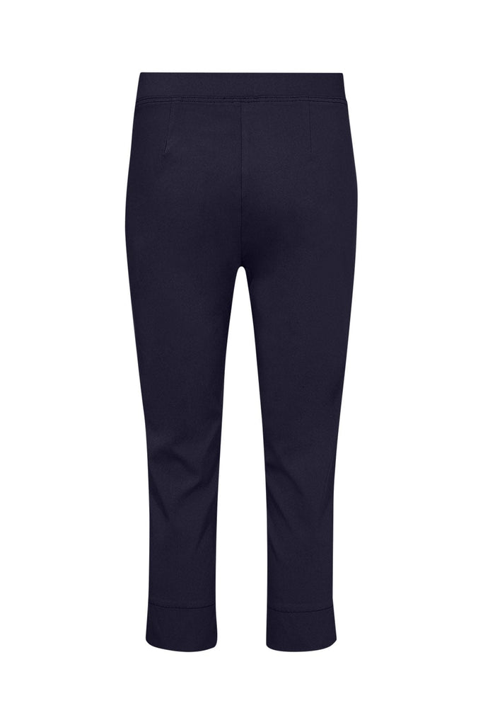 Soya Concept Lilly Cropped Trousers - Navy