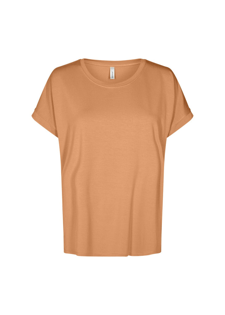 Soya Concept Marcia Plain T-Shirt - Biscuit