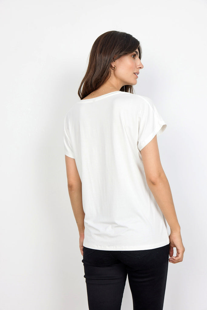 Soya Concept Marica T-Shirt - Off White