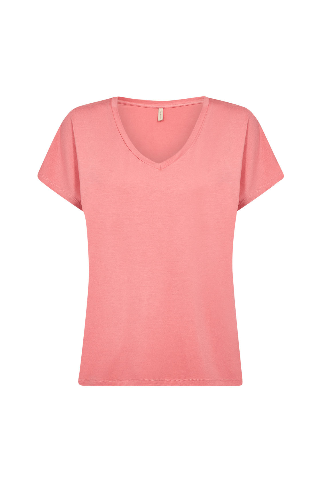 Soya Concept Marica V-Neck T-Shirt - Rapture Rose