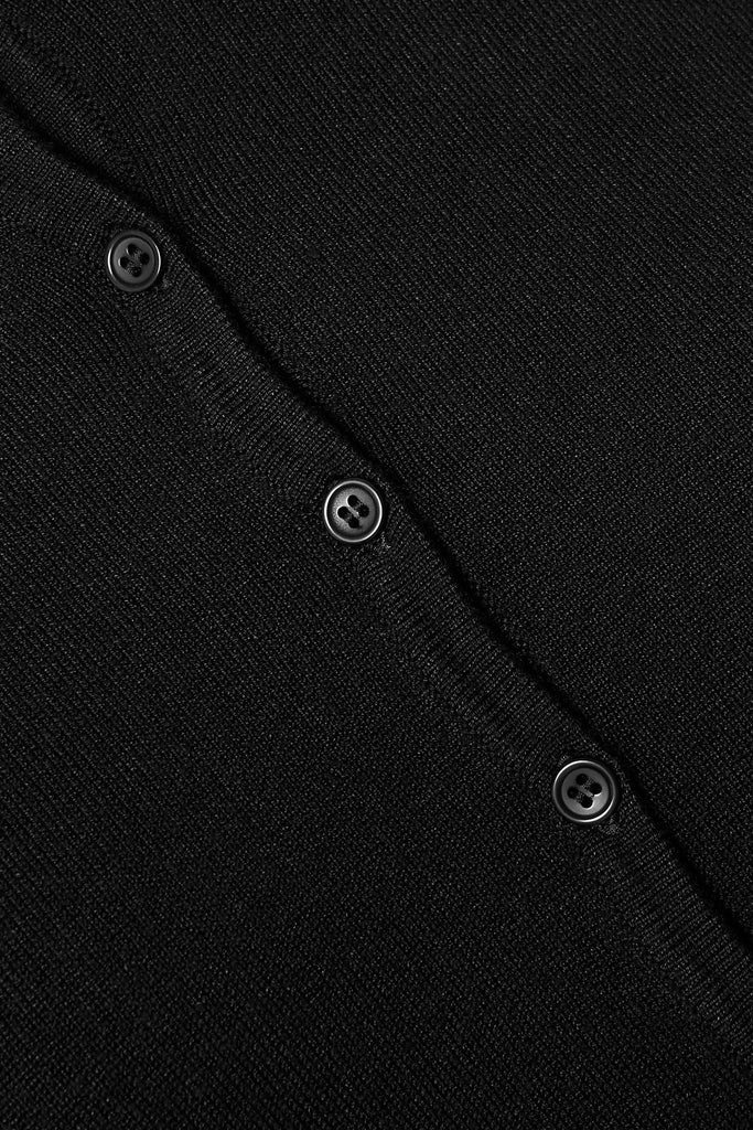 Soya Concept Mila Round Neck Button Through Cardigan - Black
