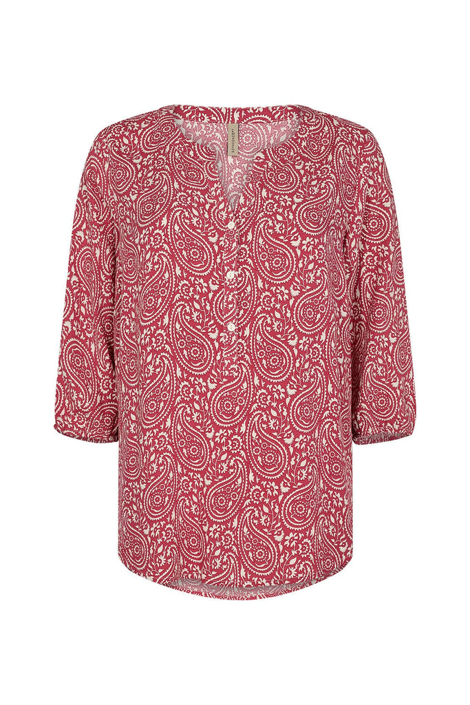 Soya Concept Molly Blouse - Berry Combi