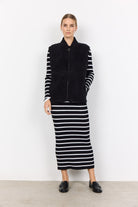 Soya Concept Onyx Fleece Gilet - Black