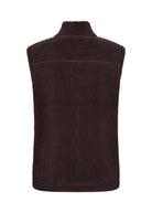 Soya Concept Onyx Fleece Gilet - Chocolate Plum