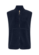 Soya Concept Onyx Fleece Gilet - Navy
