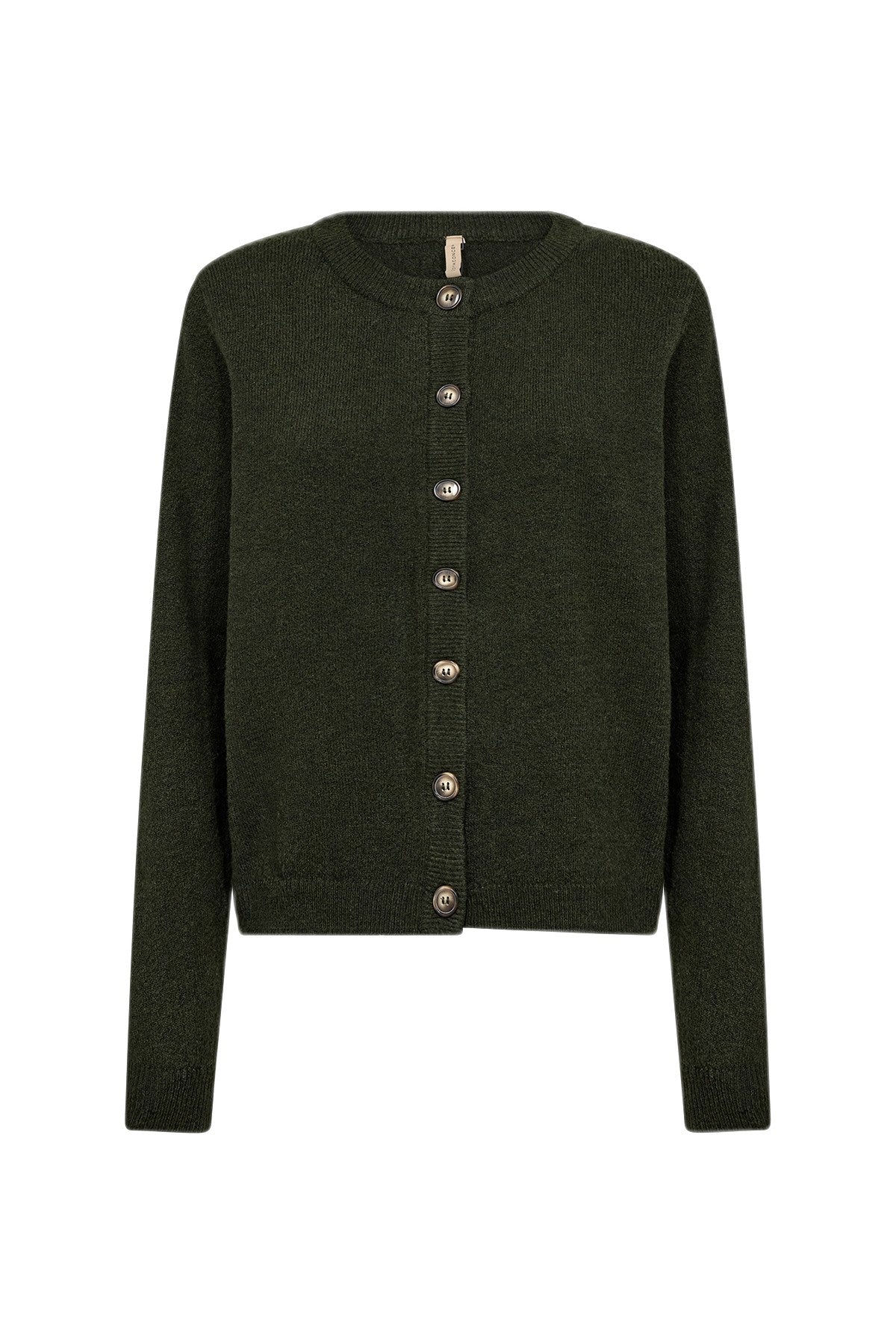 Soya Concept Orlean Cardigan - Forest Night Melange