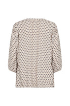 Soya Concept Pakize Printed Blouse - Air Blue Combi