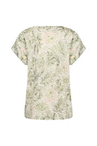 Soya Concept Panike Printed T-Shirt - Thyme Combi
