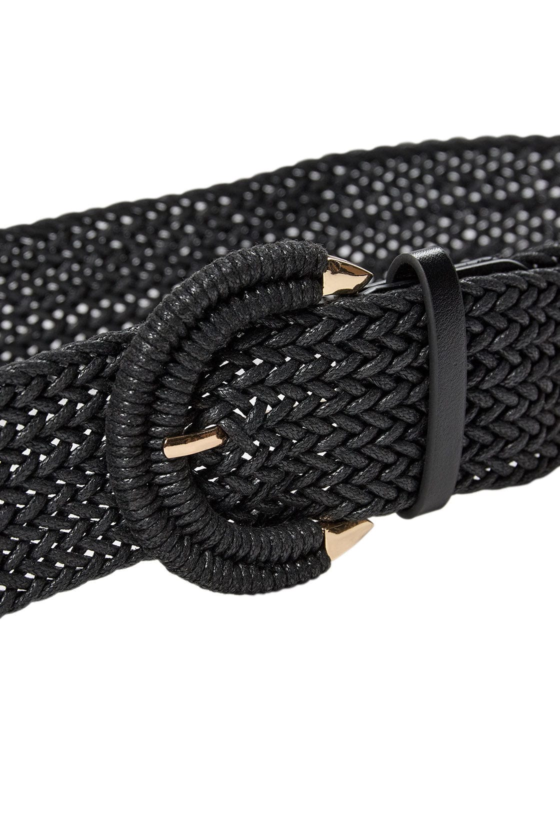 Soya Concept Panna Woven Belt - Black